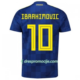 Švedska Dres Ibrahimovic 10 Gostujući Svjetsko prvenstvo 2018